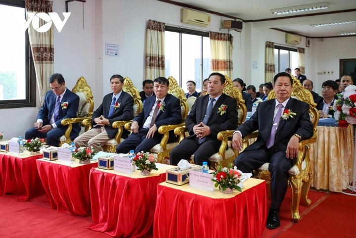 Lao leaders hope VOV will continue to support the development of the radio sector - 6