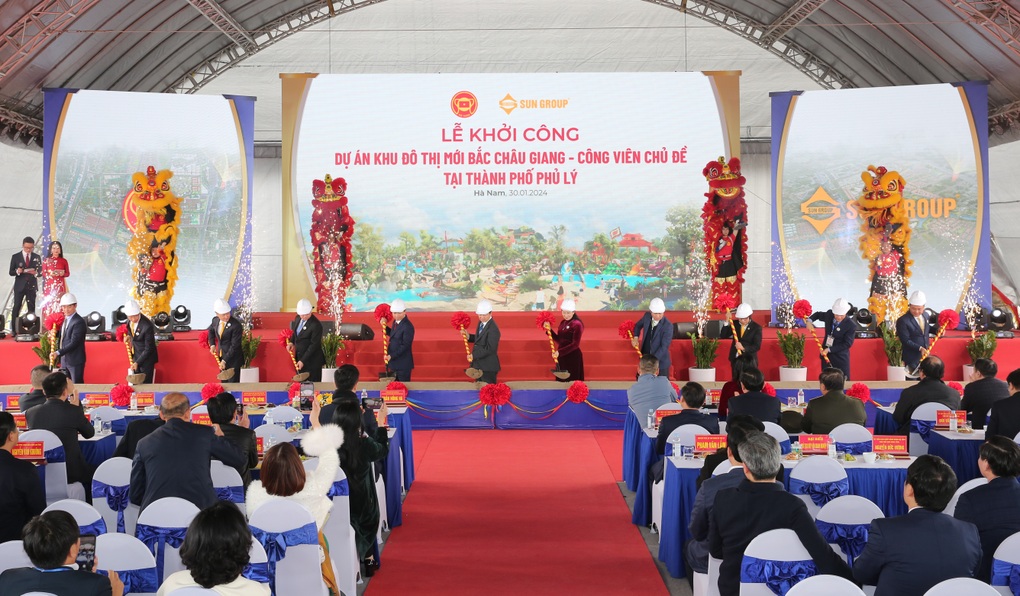 Sun Group khởi công giai đoạn I Tổ hợp dự án Khu đô thị mới Bắc Châu Giang - 2