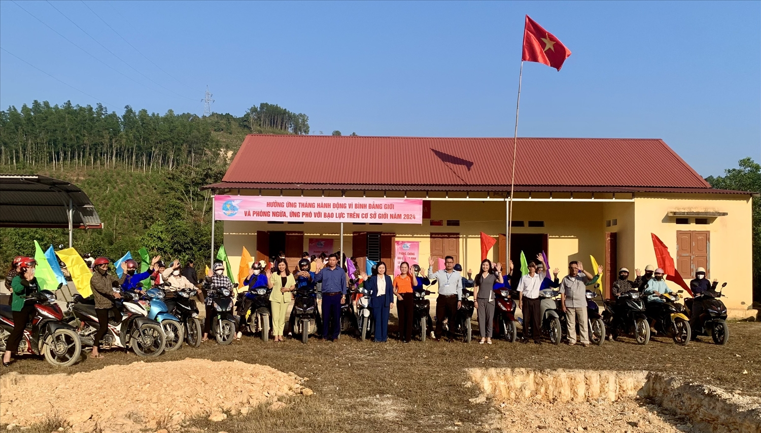 Chiến dịch truyền thông “Phòng, chống bạo lực gia đình, bạo lực trên cơ sở giới năm 2024” tại xã Bắc Thủy