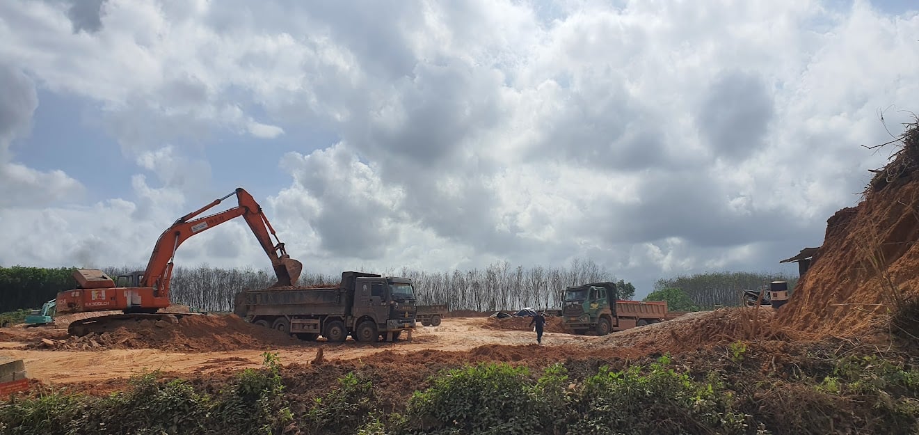 Bau des Umsiedlungsgebiets im Distrikt Vinh Linh, Quang Tri Provinz