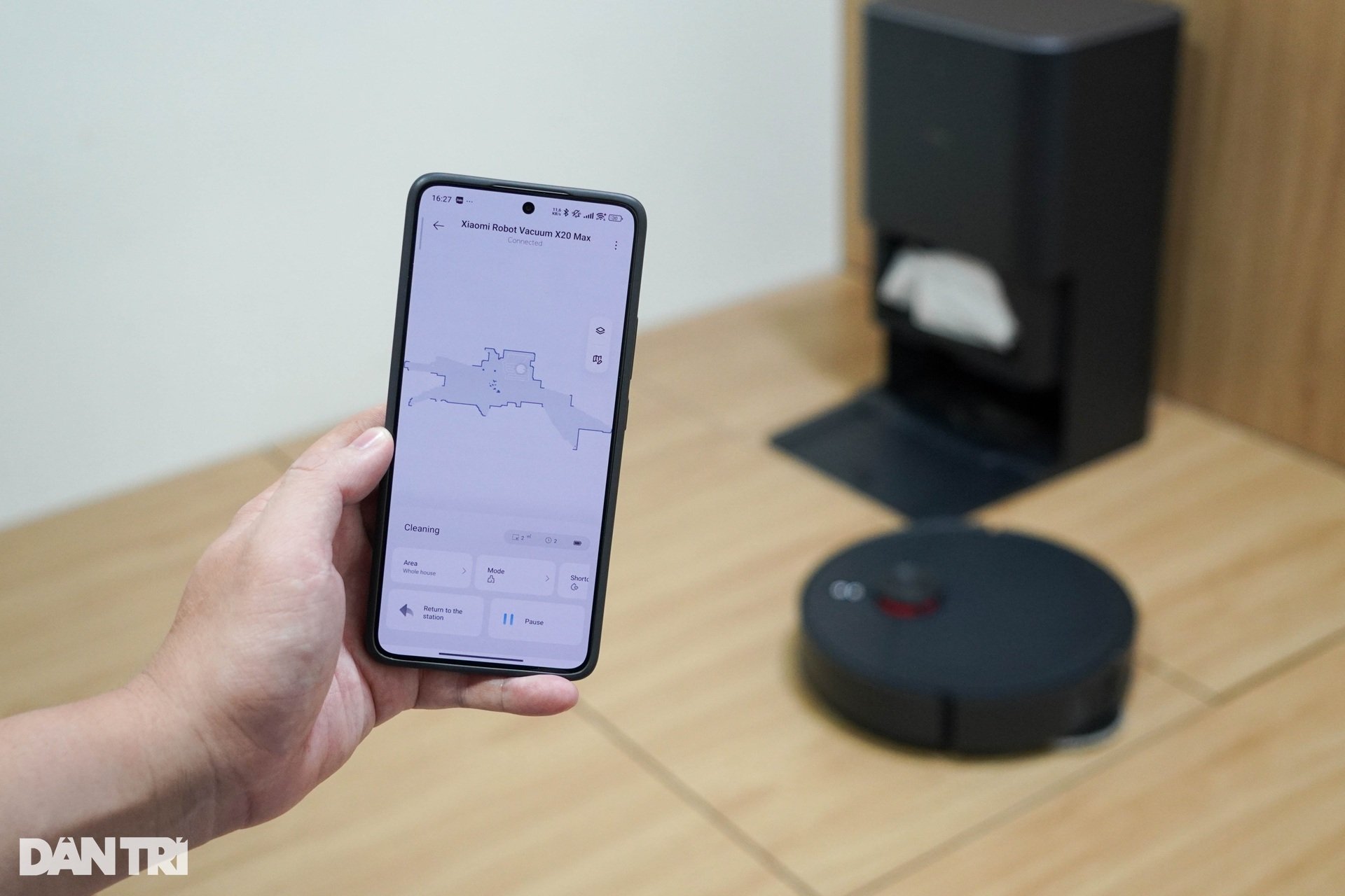 Đánh giá robot hút bụi lau nhà Xiaomi Vacuum X20 Max - 10