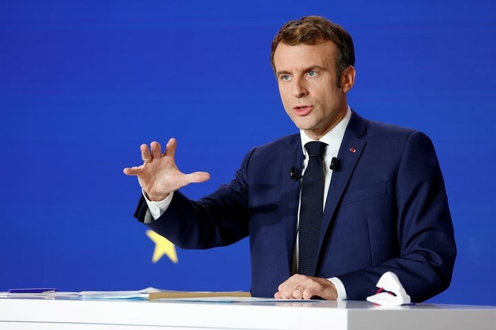 Tổng thống Pháp Emmanuel Macron. (Ảnh: Reuters)