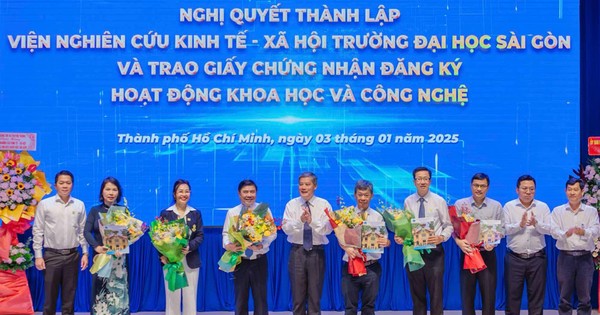 Ông Nguyễn Thành Phong làm Chủ tịch Hội đồng khoa học Viện nghiên cứu trường ĐH Sài Gòn