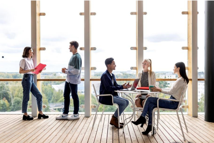 The multicultural environment creates ideal conditions for practicing new languages.