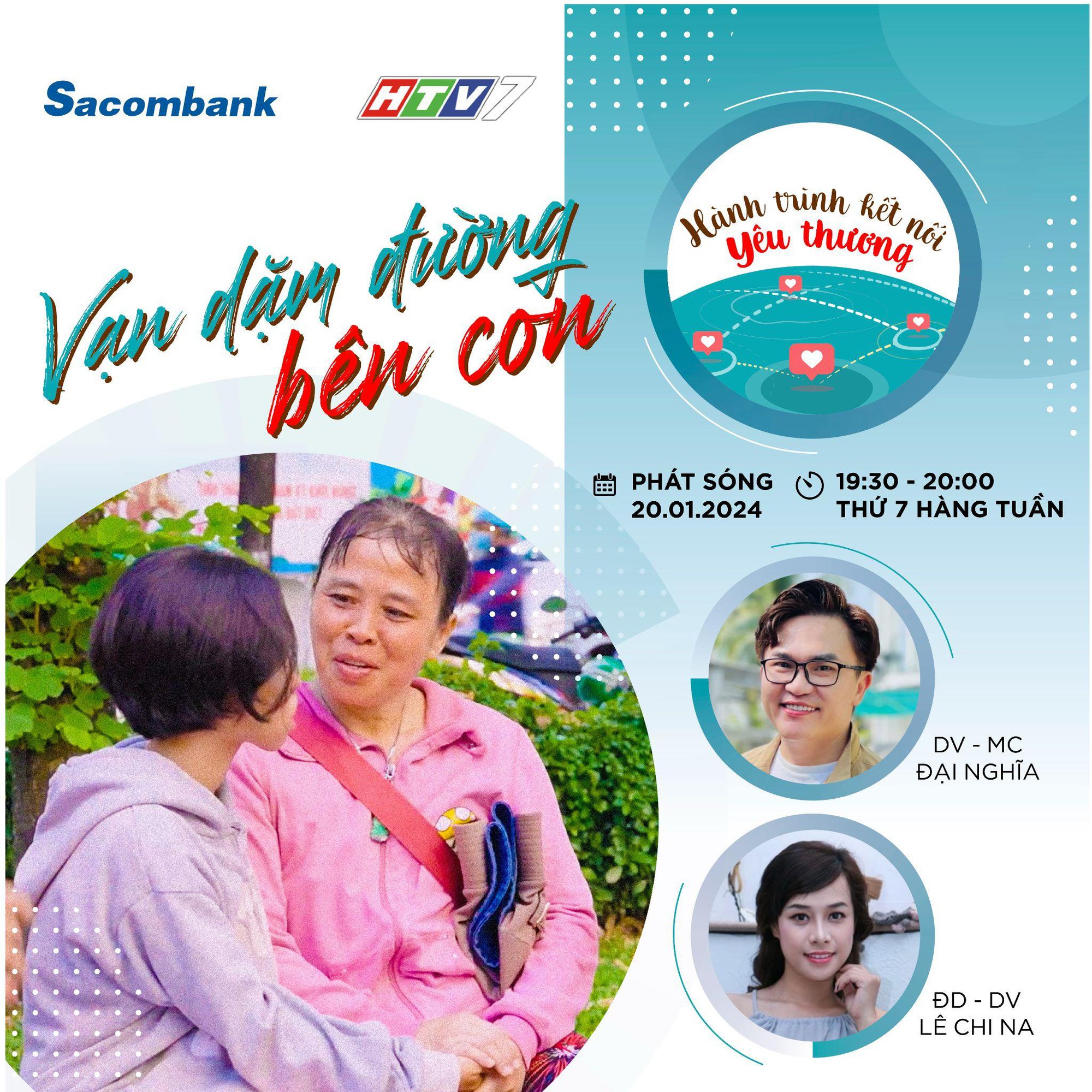 Sacombank đồng hành cùng “Hành trình kết nối yêu thương