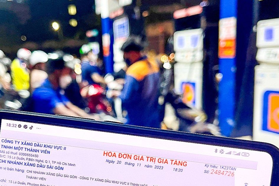 Hơn 92% cửa hàng bán lẻ xăng dầu phát hành hóa đơn điện tử từng lần bán hàng