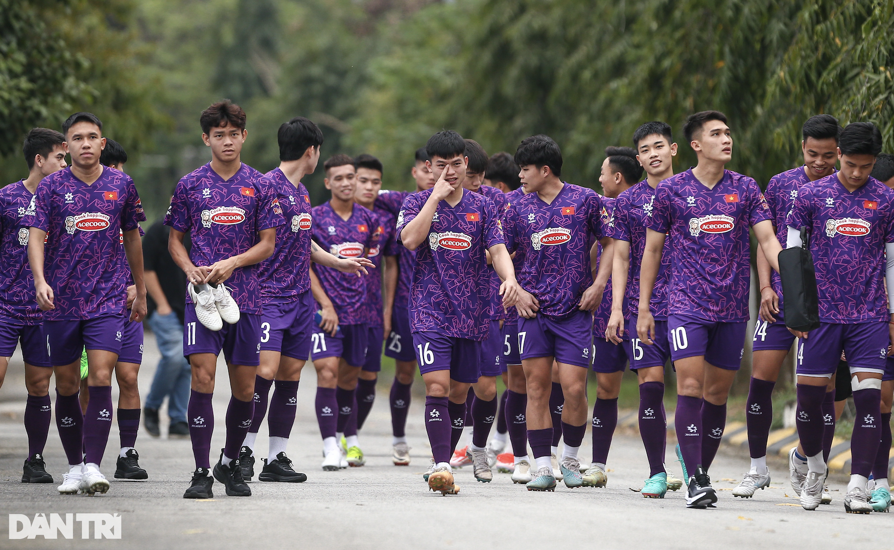 U23 베트남, 첫 풀 트레이닝 세션 실시