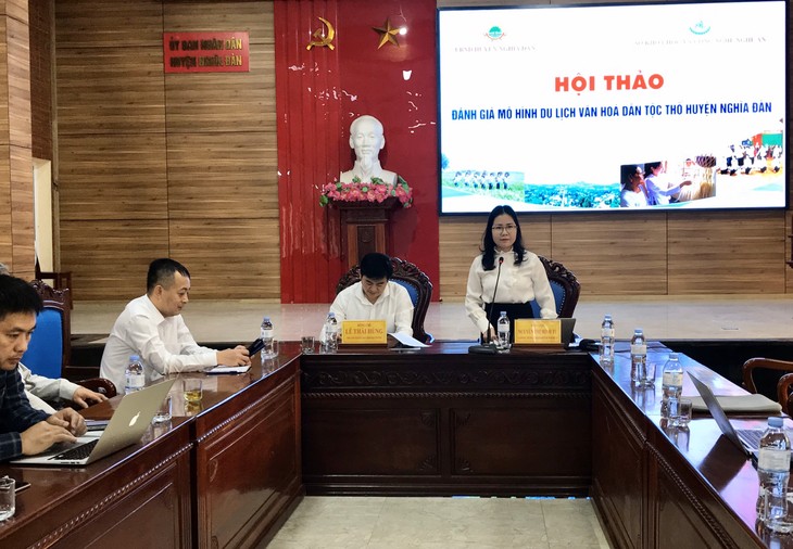កសាងគំរូទេសចរណ៍វប្បធម៌របស់ជនជាតិថូនៅខេត្ត Nghe An ដើម្បីអភិរក្សវប្បធម៌និងចំណេះដឹងជនជាតិដើមភាគតិច - រូបថត ២