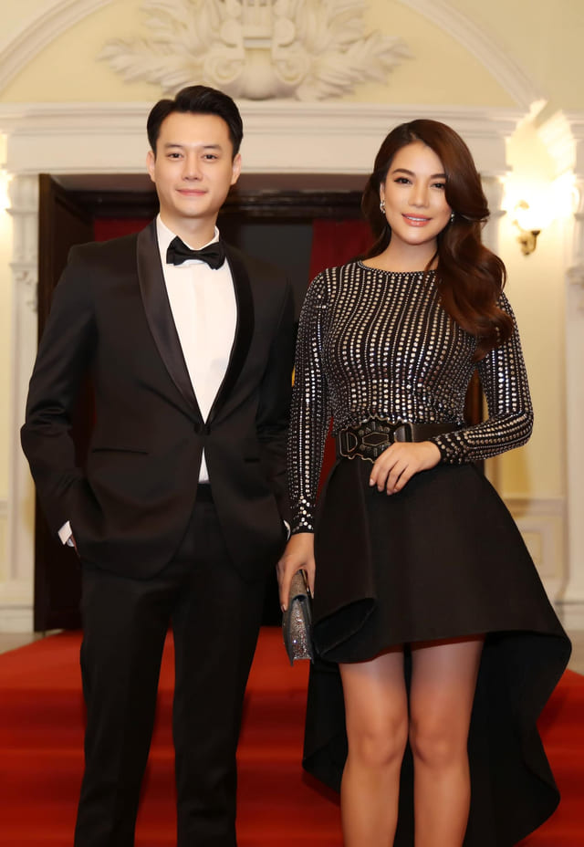 Truong Ngoc Anh និង Anh Dung។ រូបថត៖ ហ្វេសប៊ុករបស់តួអង្គ