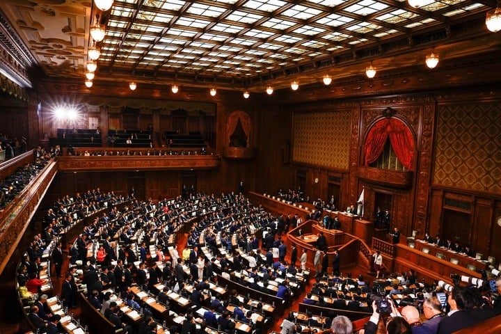 Das japanische Parlament hielt am 11. November eine außerordentliche Sitzung ab, um über die Ernennung eines neuen Premierministers abzustimmen. (Foto: Reuters)