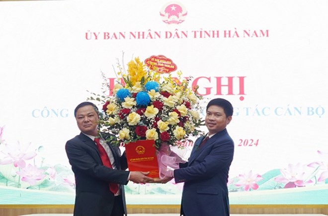 Hà Nam điều động, bổ nhiệm loạt cán bộ chủ chốt