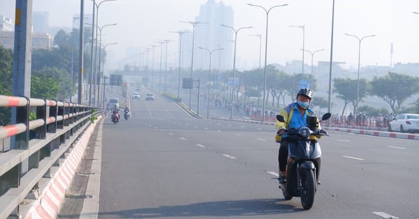 La ville d'Ho Chi Minh connaît en permanence un brouillard et des poussières fines 6,8 fois plus élevés que le niveau autorisé.