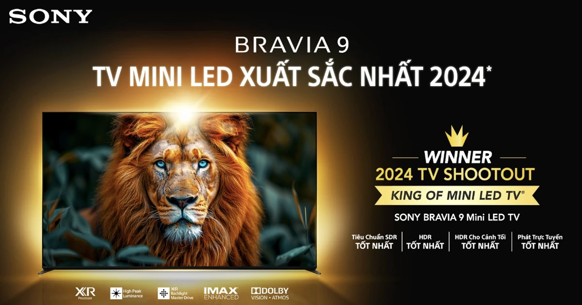 Sony giành trọn hai giải thưởng “King of TV 2024”