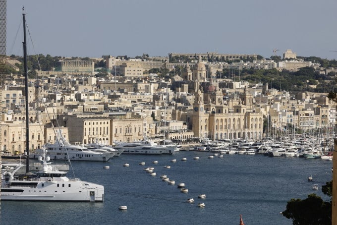 Hafen von Valletta auf Malta, 29. September. Foto: AFP