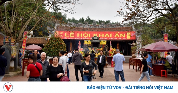 Nam Dinh tourism is bustling before the Tran Temple Seal Opening Festival 2024