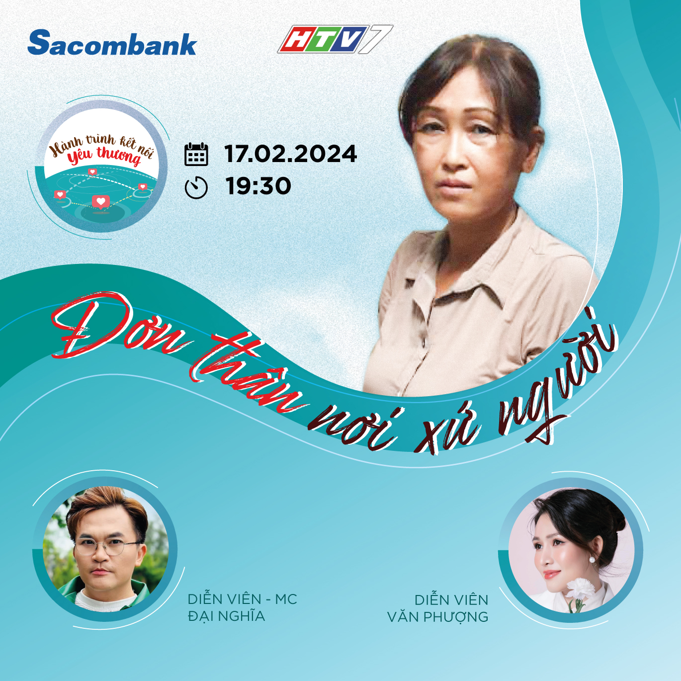 Sacombank đồng hành cùng “Hành trình kết nối yêu thương