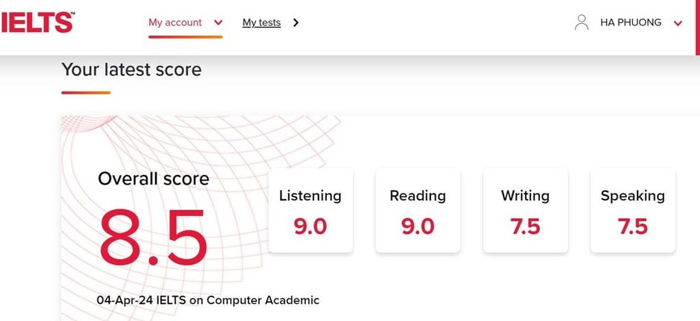 Nữ sinh lớp 7 không trường chuyên lớp chọn đạt 8.5 IELTS - 1