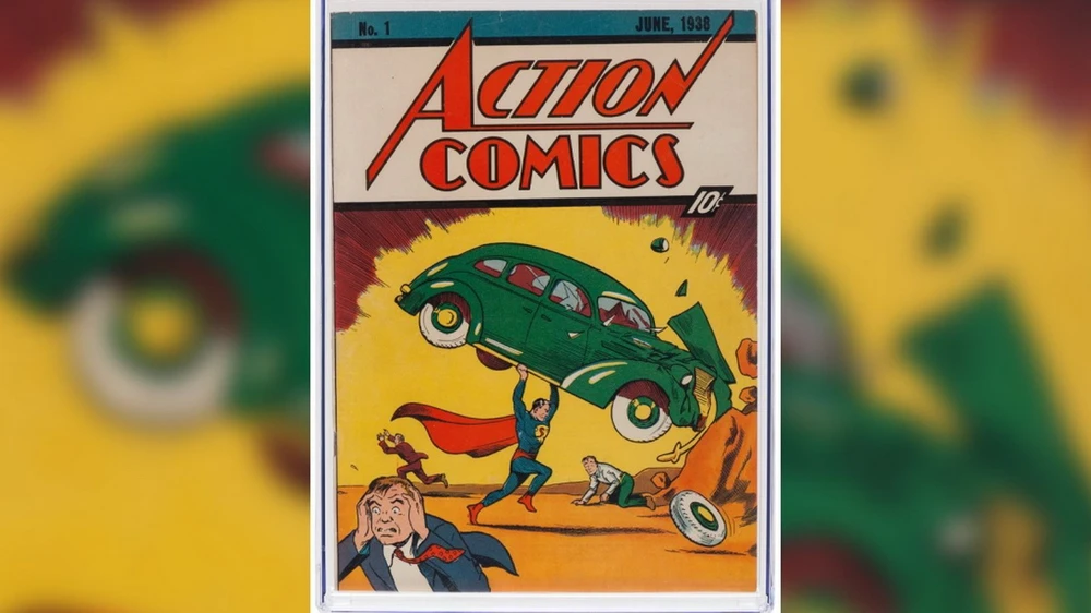 „Action Comics #1“ ist das teuerste Comicheft, das jemals verkauft wurde. ((Quelle: CTV News)