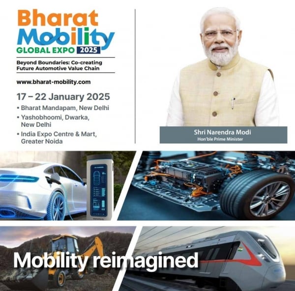 คำเชิญเข้าร่วมงาน Bharat Mobility Global Exhibition 2025