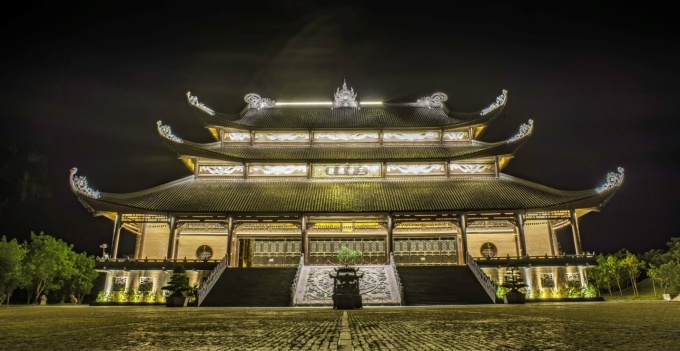 Tam The Temple at Bai Dinh Pagoda, Ninh Binh. Photo: Bai Dinh Pagoda