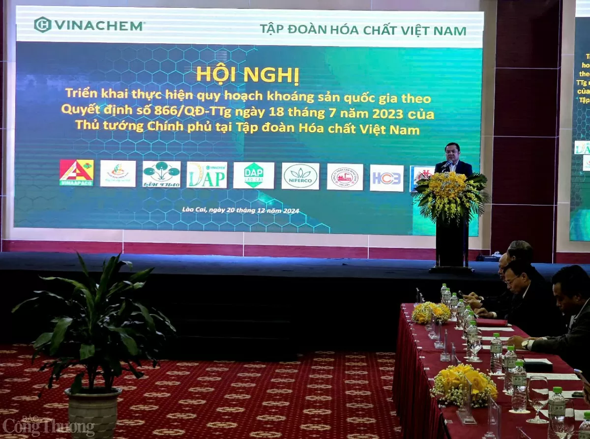 Vinachem thực hiện Quy hoạch khoáng sản quốc gia đảm bảo sản xuất xanh, bền vững