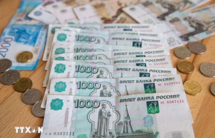 Russian ruble. (Photo: THX/TTXVN)