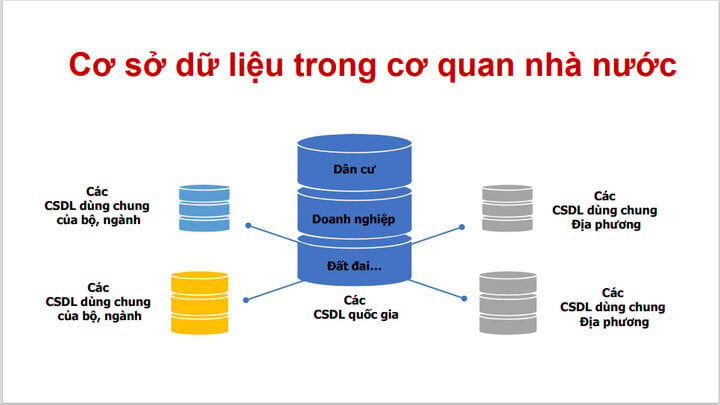 Databases are being actively built and operated to promote the national digital transformation process.