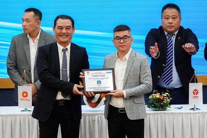 Casper Việt Nam là nhà tài trợ chính Cúp Quốc gia 2023/24 - 2