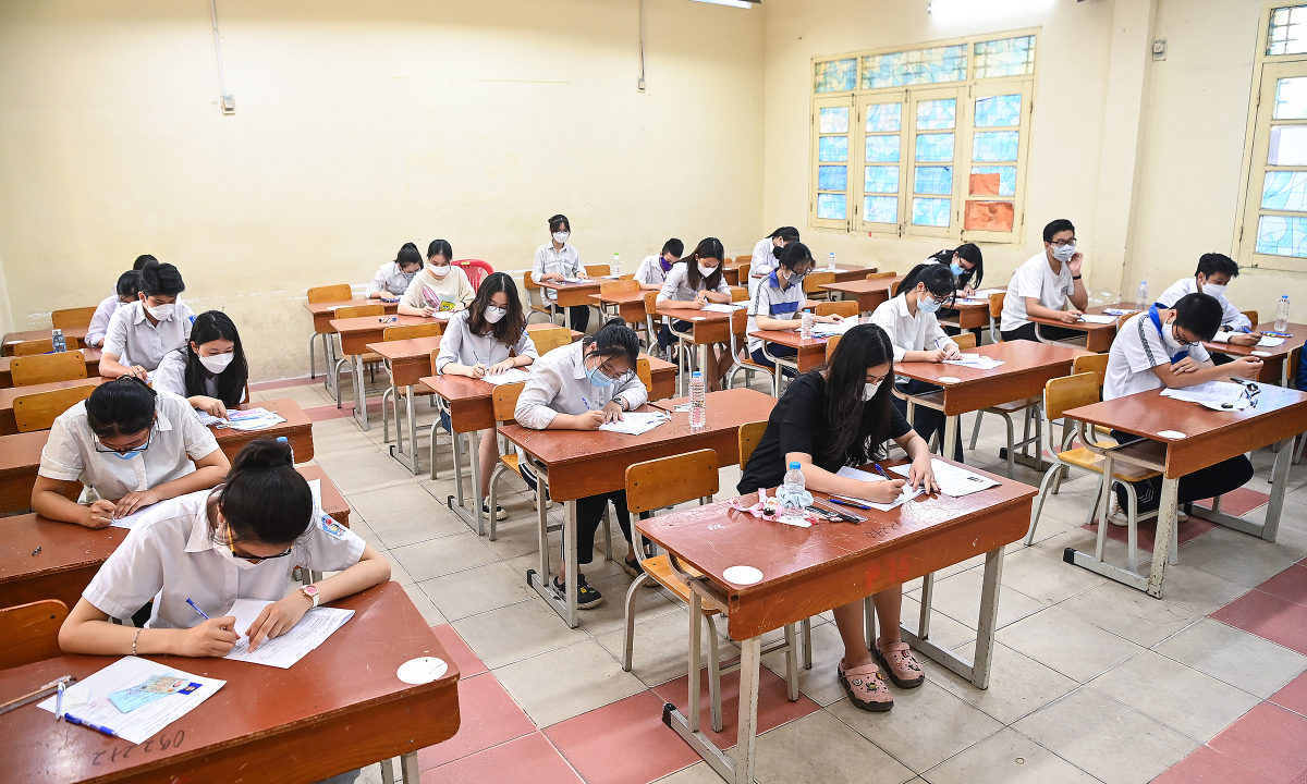 Prüfungsplan für die 10. Klasse aller Fachschulen in Hanoi