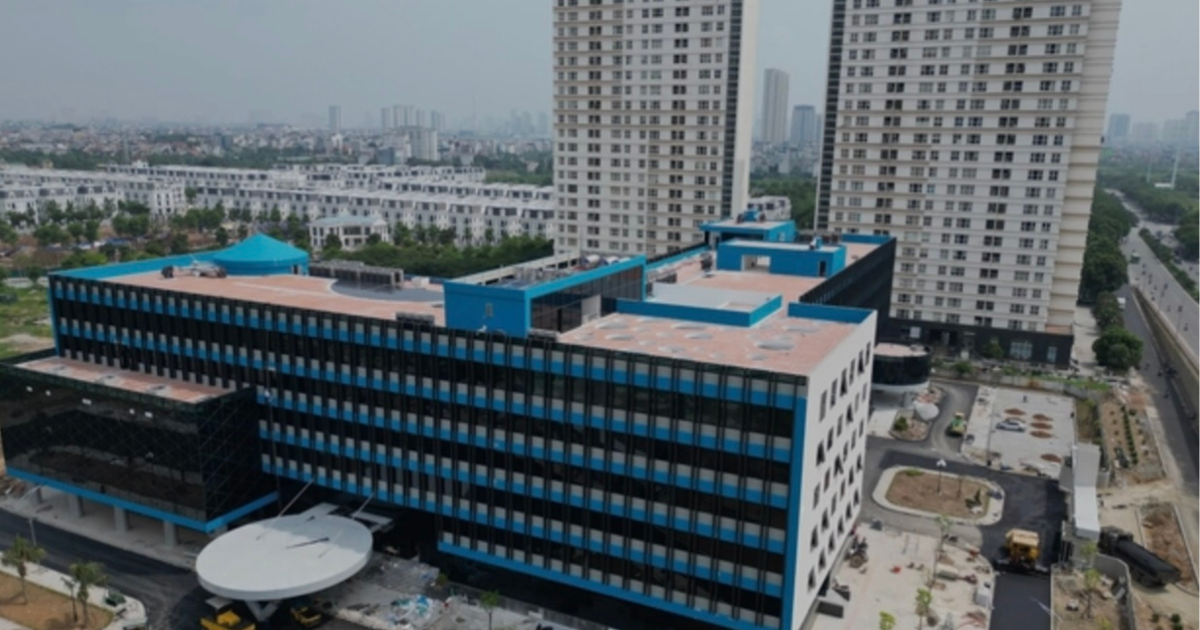 El Hospital Infantil de Hanoi se inaugurará con motivo del 70º aniversario de la Liberación de la Capital.