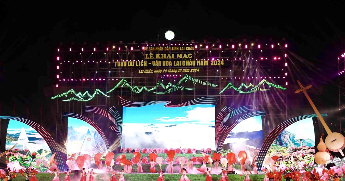 Ouverture de la Semaine du tourisme et de la culture de Lai Chau 2024