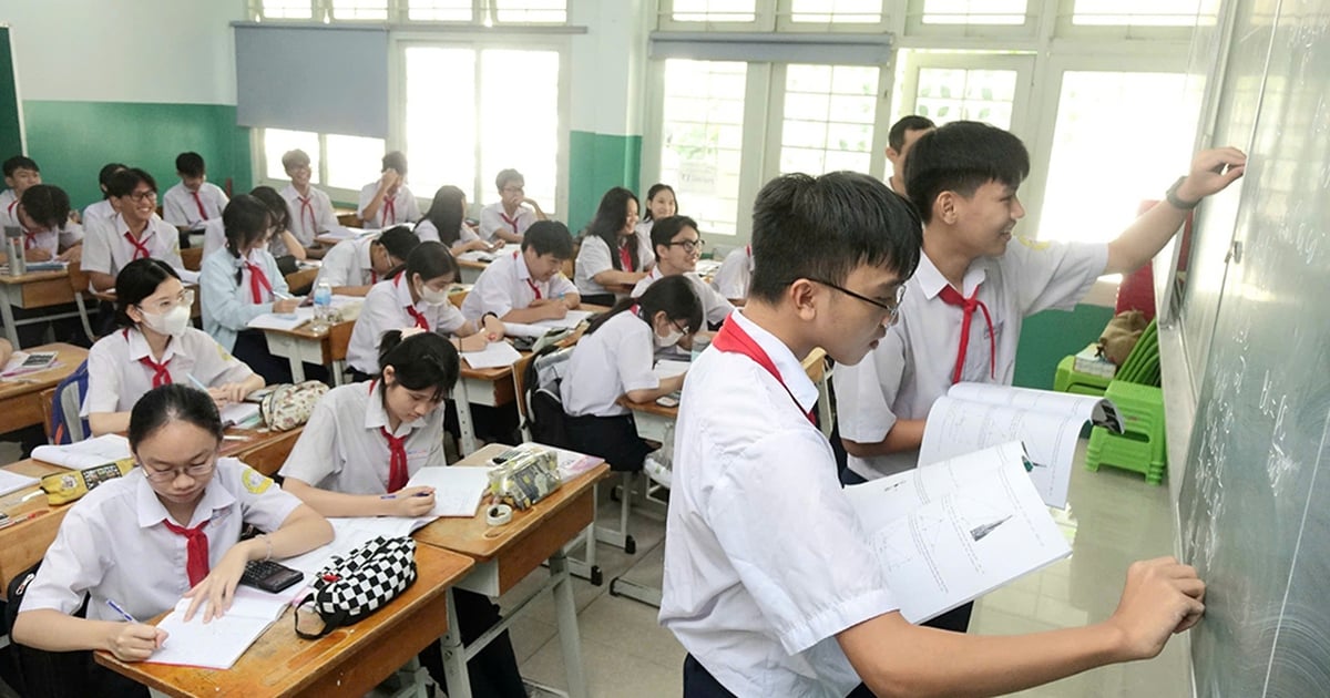 ¿Qué dirección tomará la tercera asignatura del examen de décimo grado en Ciudad Ho Chi Minh?