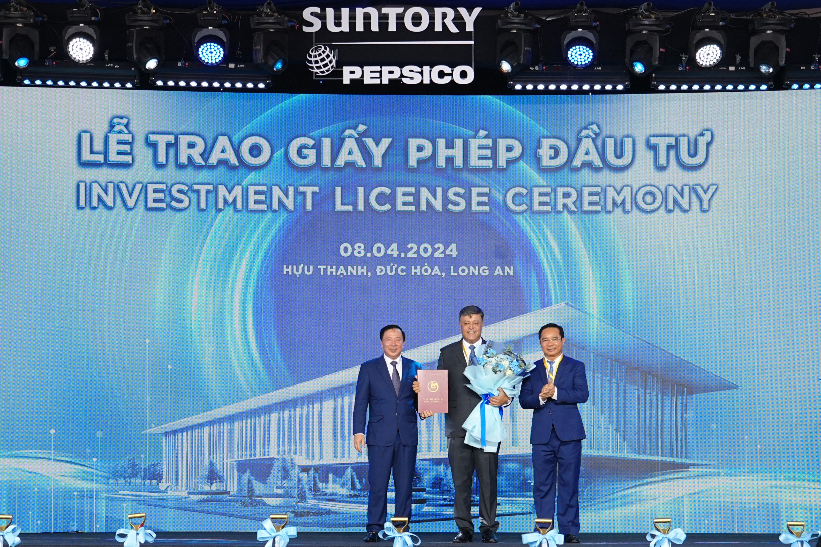 SUNTORY PEPSICO VIETNAM COMIENZA LA CONSTRUCCIÓN DE LA 6.ª FÁBRICA EN LONG AN