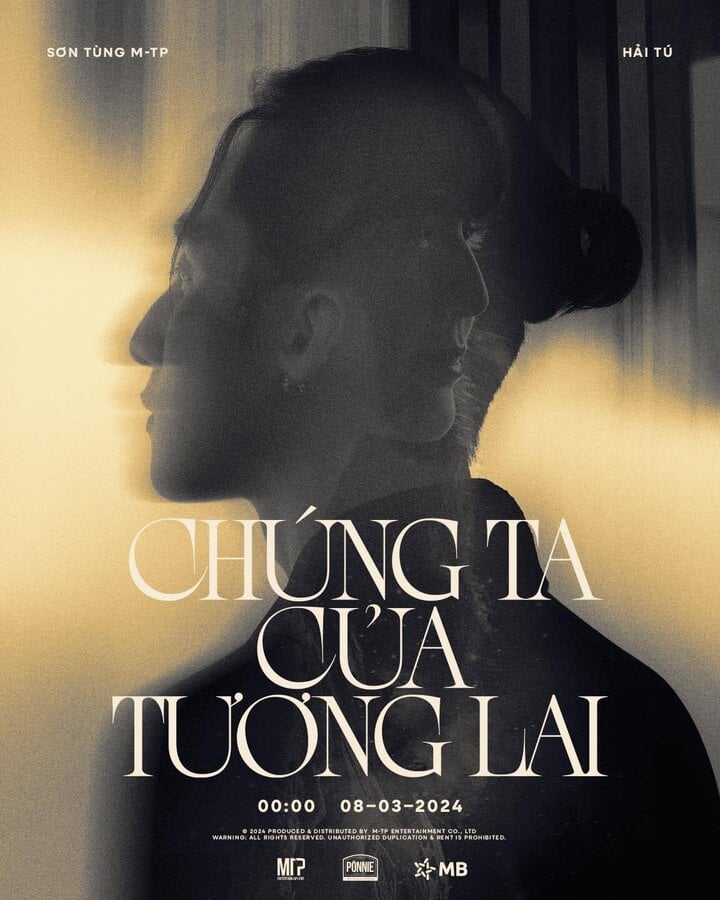 Poster dự án "Chúng ta của tương lai" với sự xuất hiện của Hải Tú.