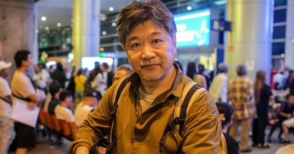 Japanese cinema treasure, director Koreeda, has arrived in Ho Chi Minh City to attend HIFF 2024