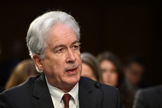 CIA Director William Burns at a Senate Intelligence Committee hearing in March 2023. Photo: AFP