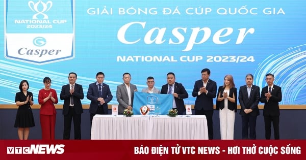 Casper Việt Nam là nhà tài trợ chính Cúp Quốc gia 2023/24