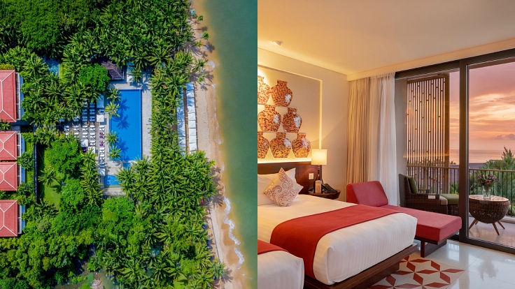 Salinda Resort Phu Quoc ល្បីល្បាញដោយសារទេសភាពថ្ងៃលិចដ៏ស្រស់ស្អាតនៅលើ 