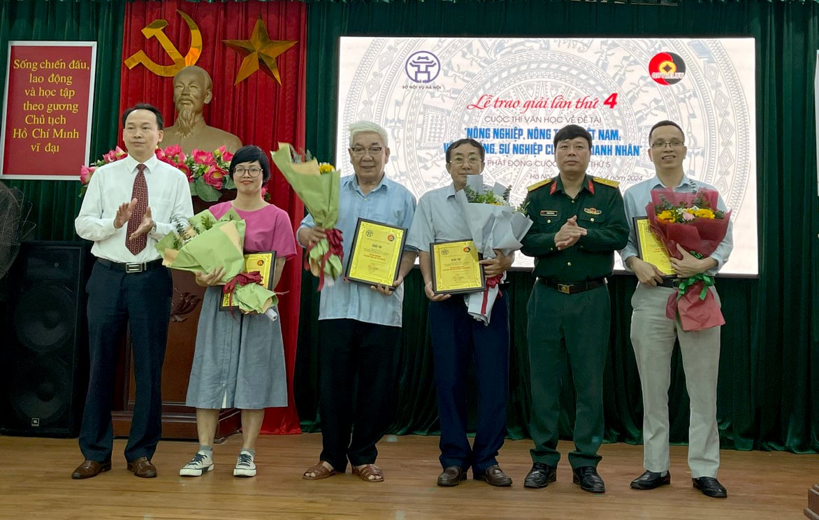 Quỹ nhà văn Lê Lựu trao thưởng cho các tác giả có tác phẩm đoạt giải