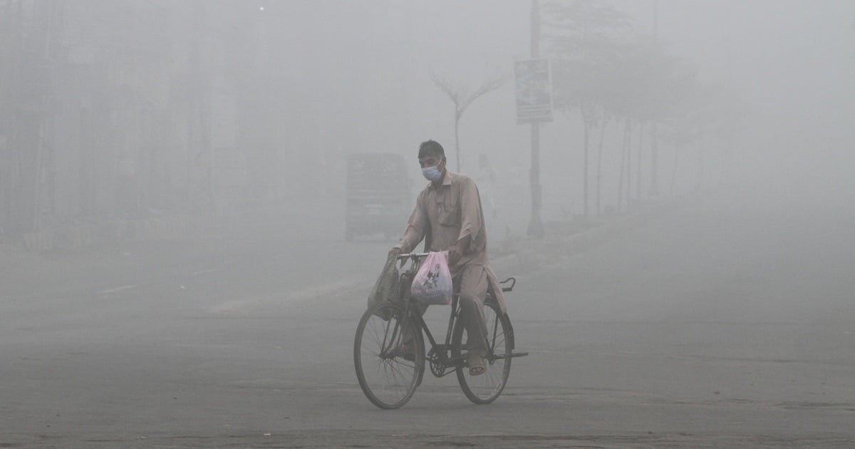 Contaminación del aire sin precedentes en Pakistán