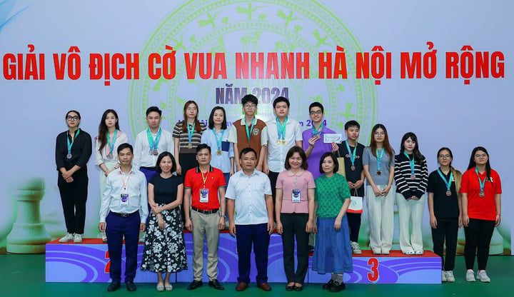 The 2024 Hanoi Open Rapid Chess Tournament ended on the evening of November 10.