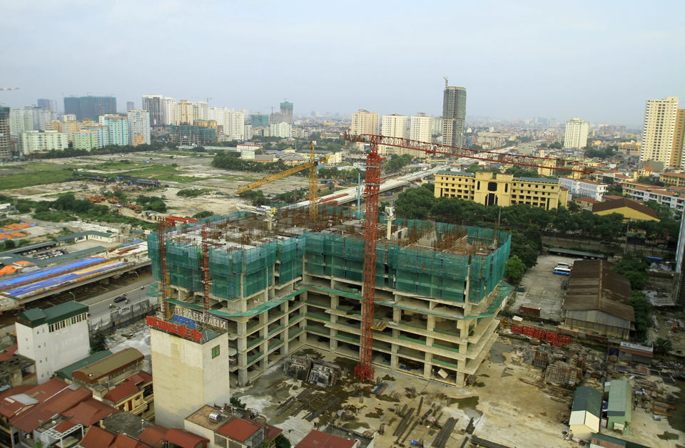 Năm 2025, ngành xây dựng sẽ có một số thay đổi quan trọng, đặc biệt với định hướng chính sách mới trong việc thiết kế xây dựng công trình, nghiệm thu dự án. Ảnh: Hải Linh