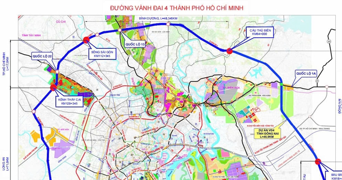 Thành lập Hội đồng thẩm định báo cáo nghiên cứu tiền khả thi DA đầu tư xây dựng đường Vành đai 4 TPHCM