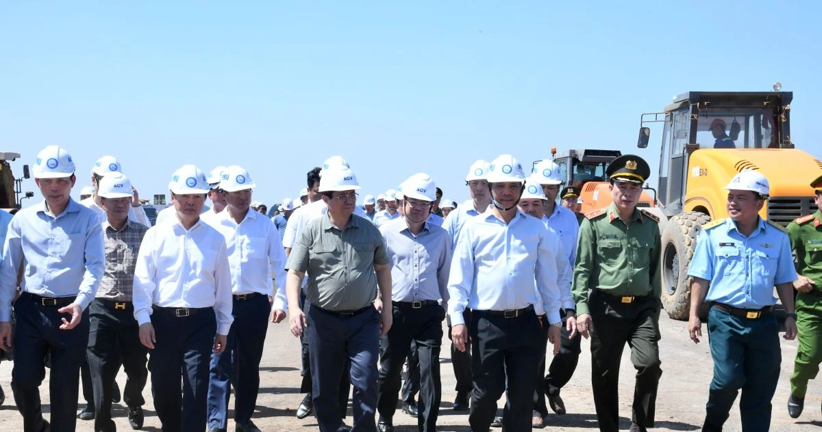 Efforts pour raccourcir la progression des travaux de construction de l'aéroport international de Long Thanh