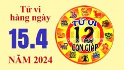 Tử vi hôm nay, xem tử vi 12 con giáp hôm nay ngày 15/4/2024: Tuổi Ngọ tiền bạc dồi dào