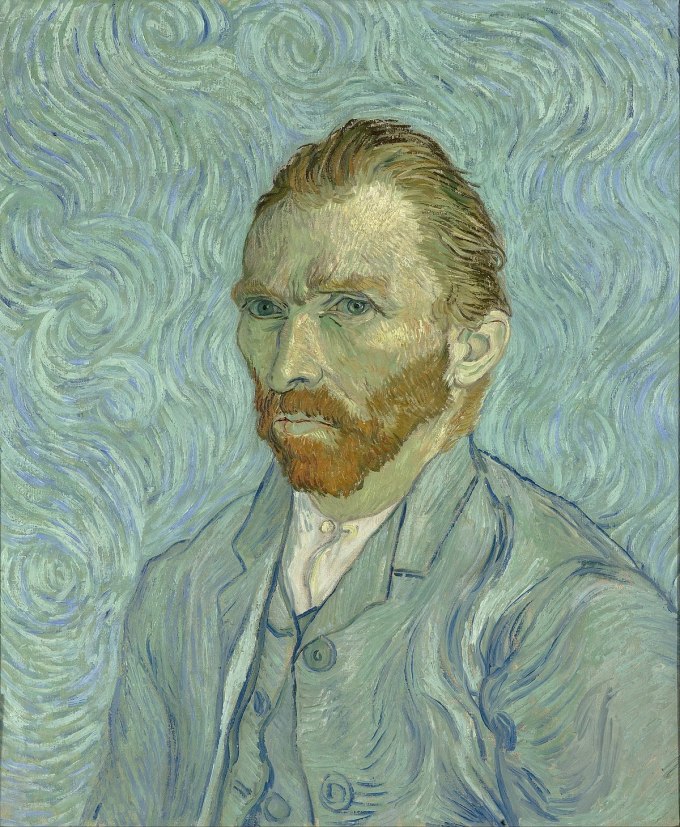 Self-portrait by Vincent Van Gogh, painted in 1889. Photo: artcyclopedia