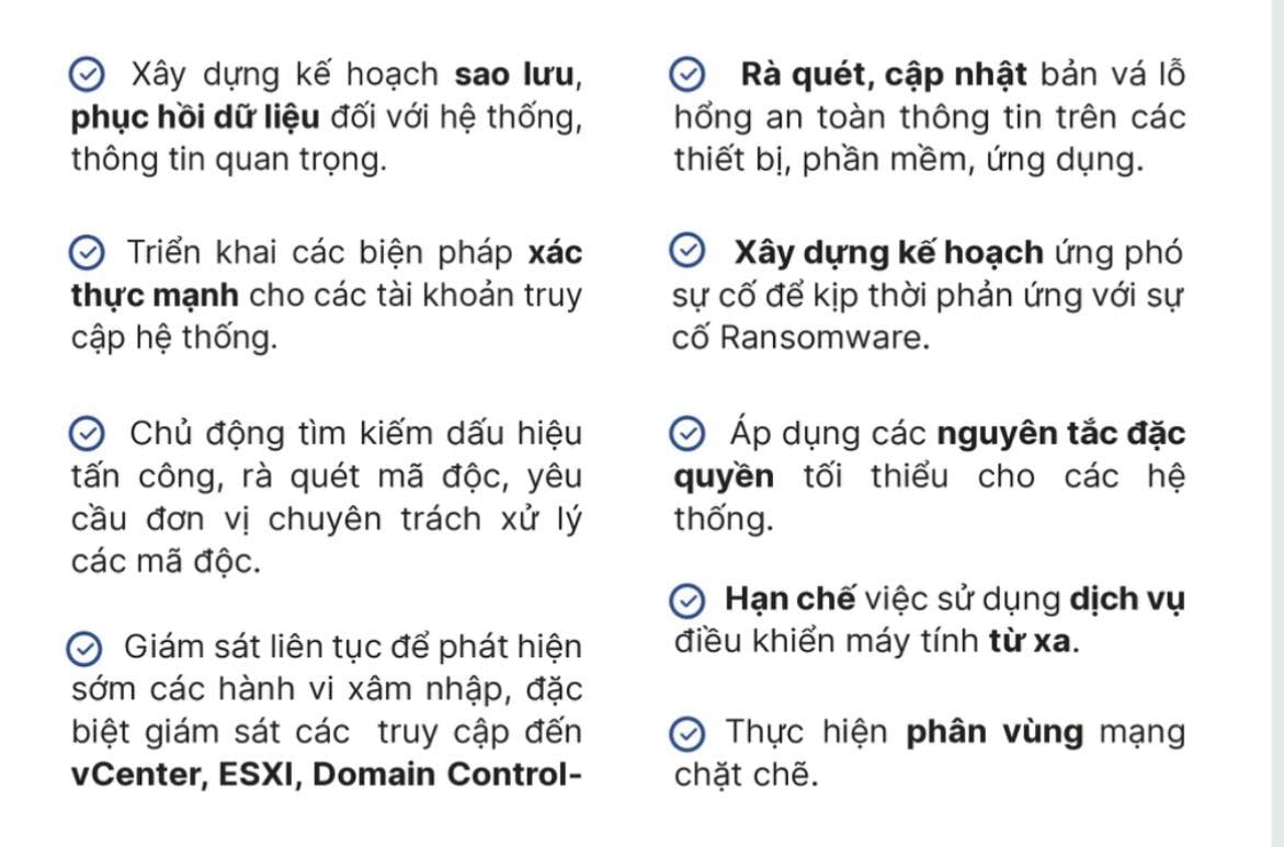 Công bố cẩm nang phòng, chống tấn công mã hóa dữ liệu tống tiền ransomware- Ảnh 2.