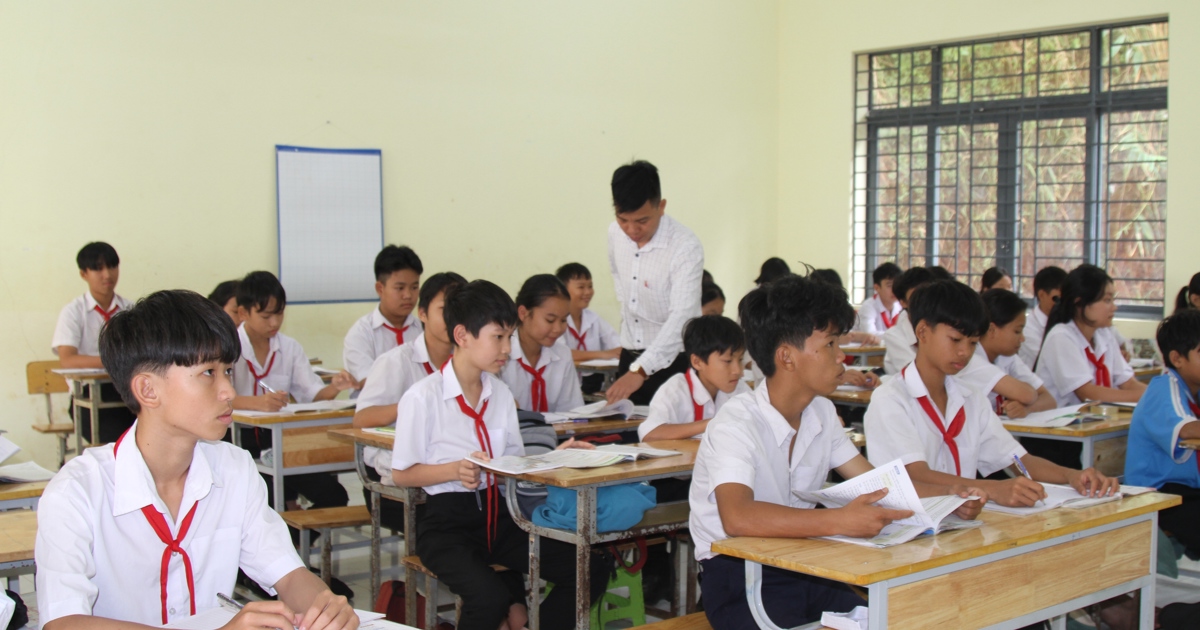 Bright spot of educational development in the difficult area of ​​Dak Nong