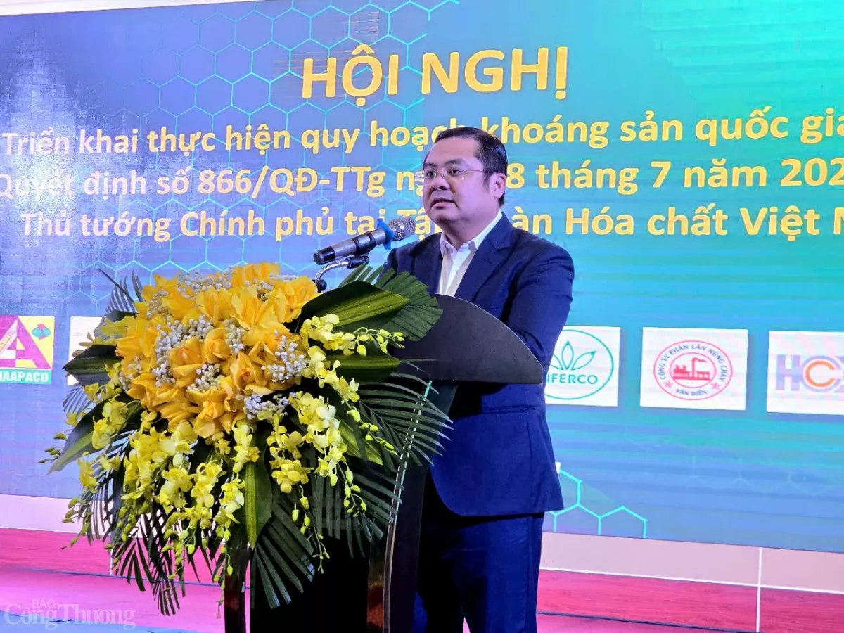 Vinachem thực hiện Quy hoạch khoáng sản quốc gia đảm bảo sản xuất xanh, bền vững