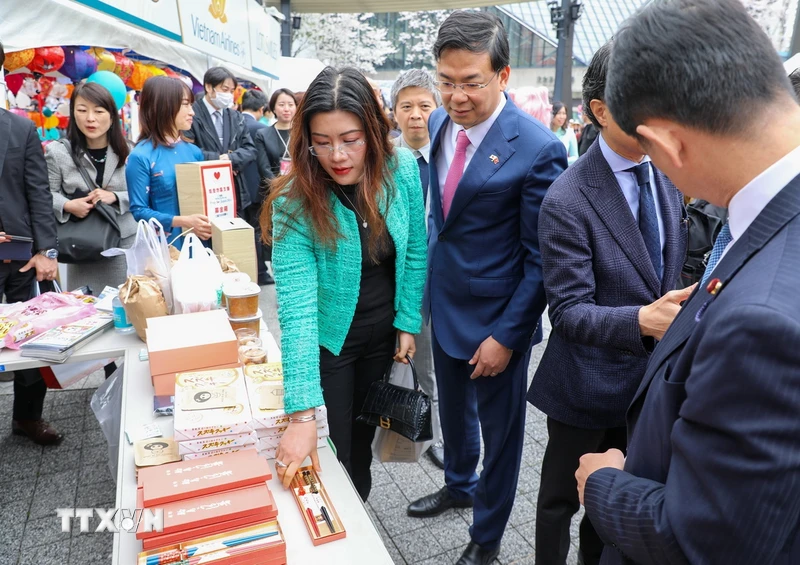 Ouverture du Festival du Vietnam à Tokyo, Japon